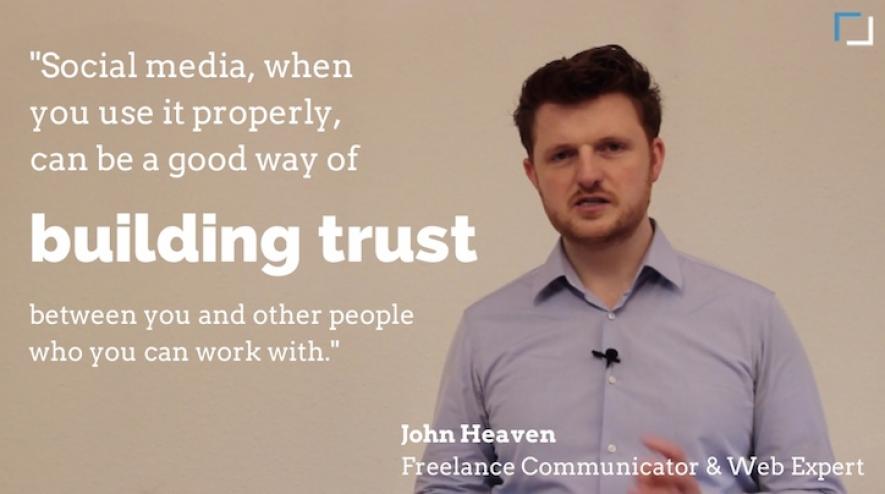 Building Trust through Social Media